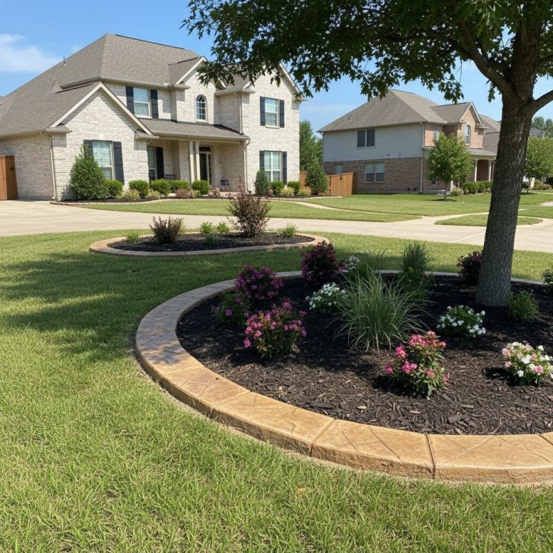Flowerbed Curbing Installation in Honolulu, HI